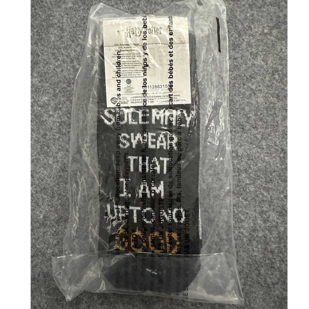 Harry Potter Ankle Socks Women's 4-10 Gray Black 5 Pack Brand New